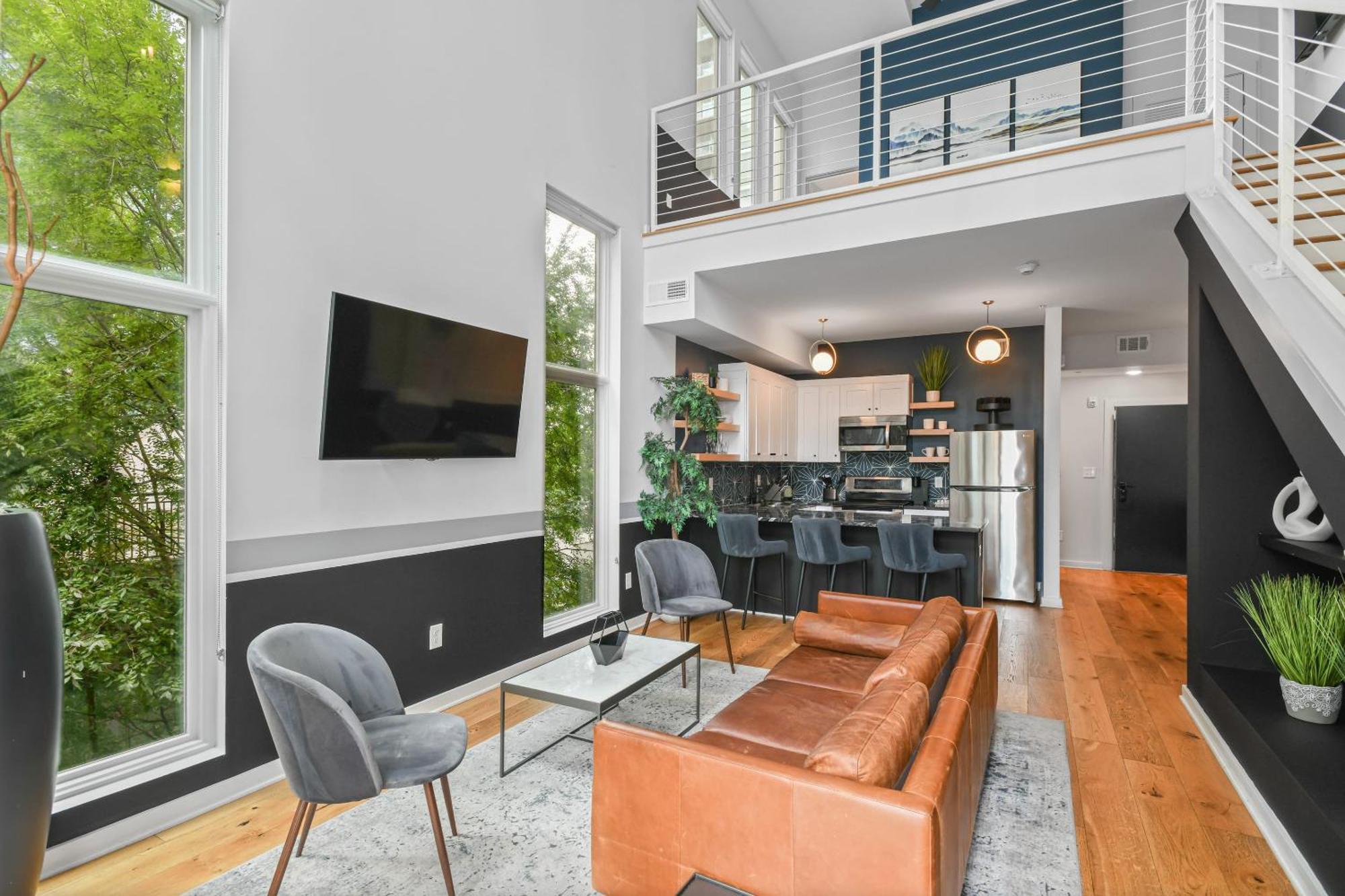 Апартаменти Stupendous Heart Of Piedmont Park Two Story Loft Атланта Екстер'єр фото
