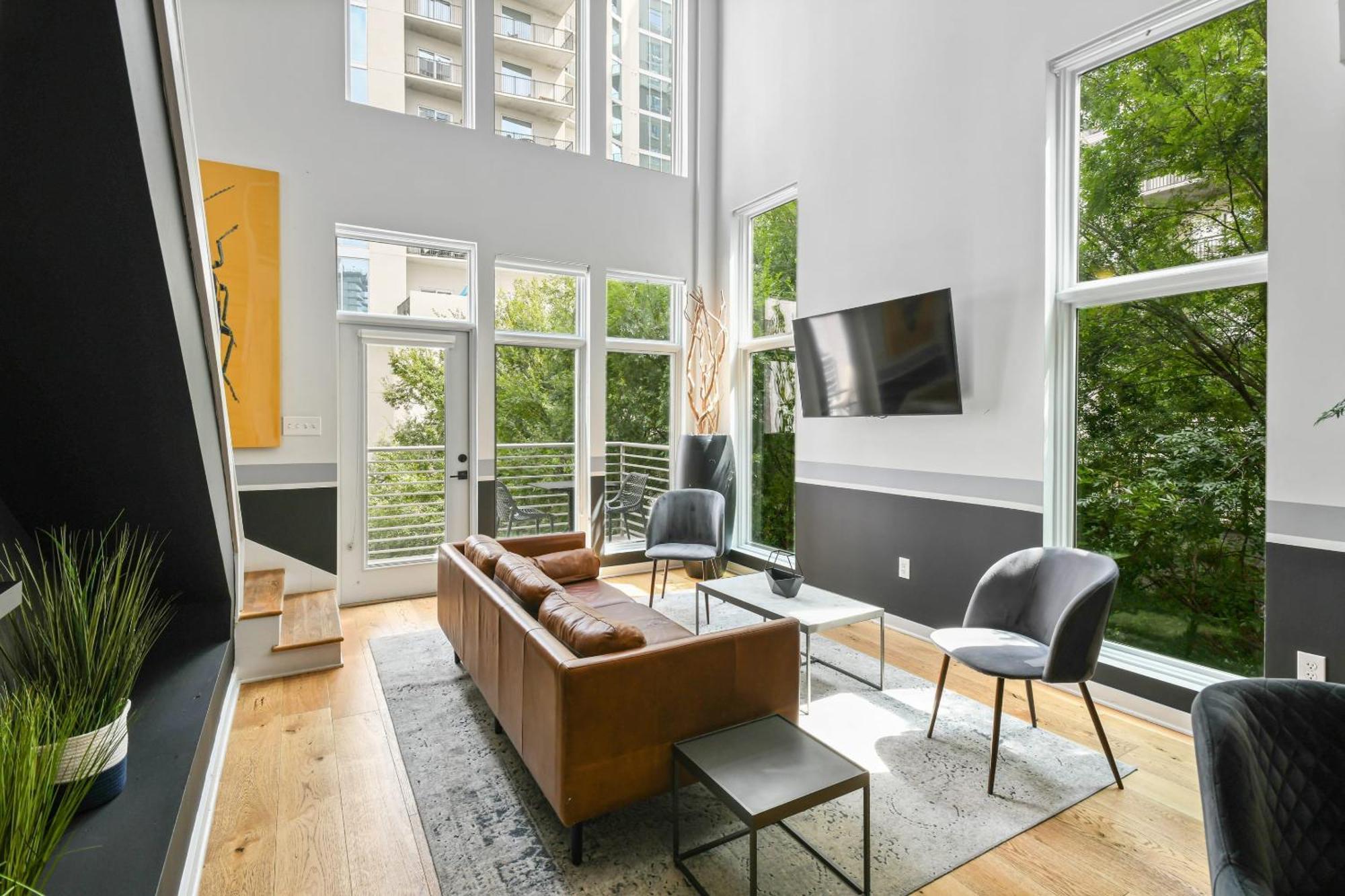 Апартаменти Stupendous Heart Of Piedmont Park Two Story Loft Атланта Екстер'єр фото